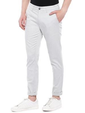 light grey solid chinos - 16473075 - Standard Image - 2
