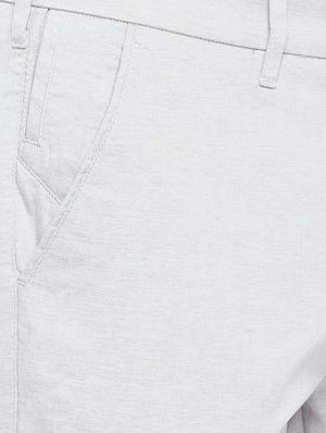 light grey solid chinos - 16473075 - Standard Image - 5