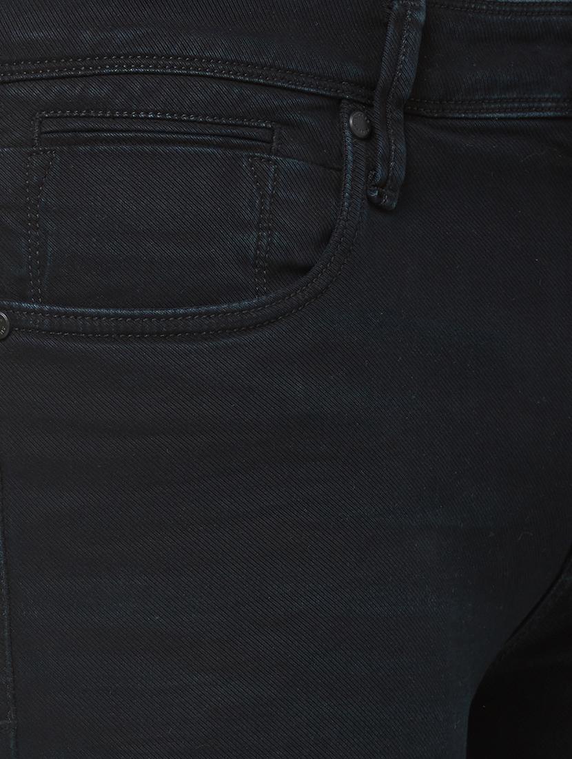 `black plain denim jeans - 16473153 - Zoom Image - 5