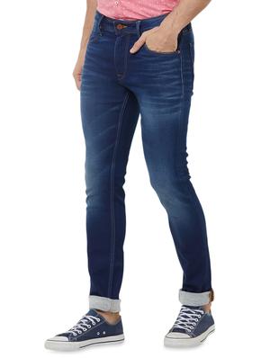 blue light washed denim jeans - 16473155 - Standard Image - 2
