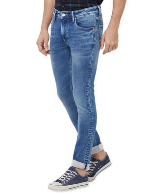 blue light washed denim jeans - 16473156 - Standard Image - 2