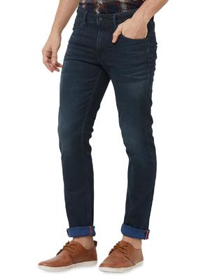 navy blue light washed denim jeans - 16473162 - Standard Image - 2