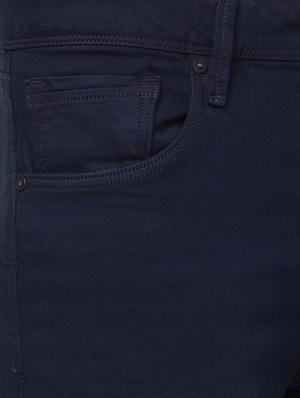navy blue plain denim jeans - 16473173 - Standard Image - 5