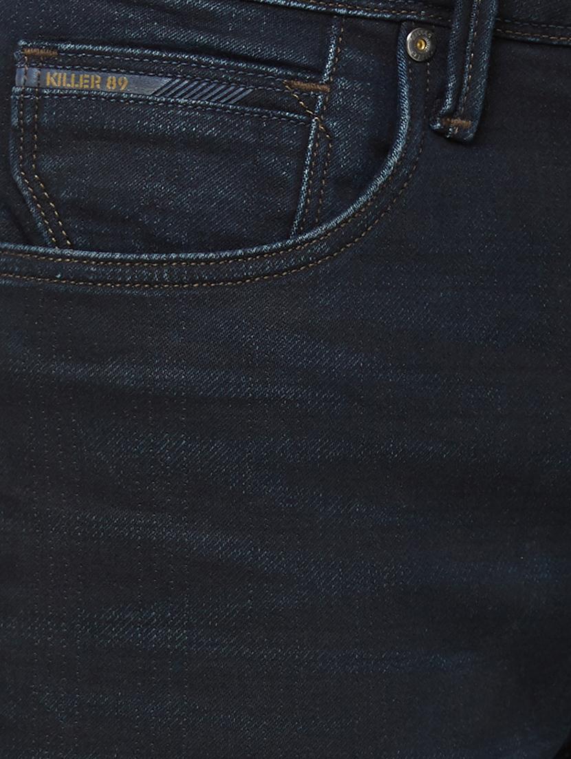 dark blue light washed denim jeans - 16473184 - Zoom Image - 5