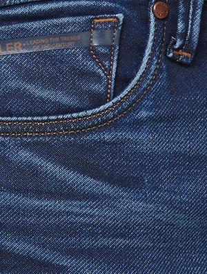 blue light washed denim jeans - 16473189 - Standard Image - 5