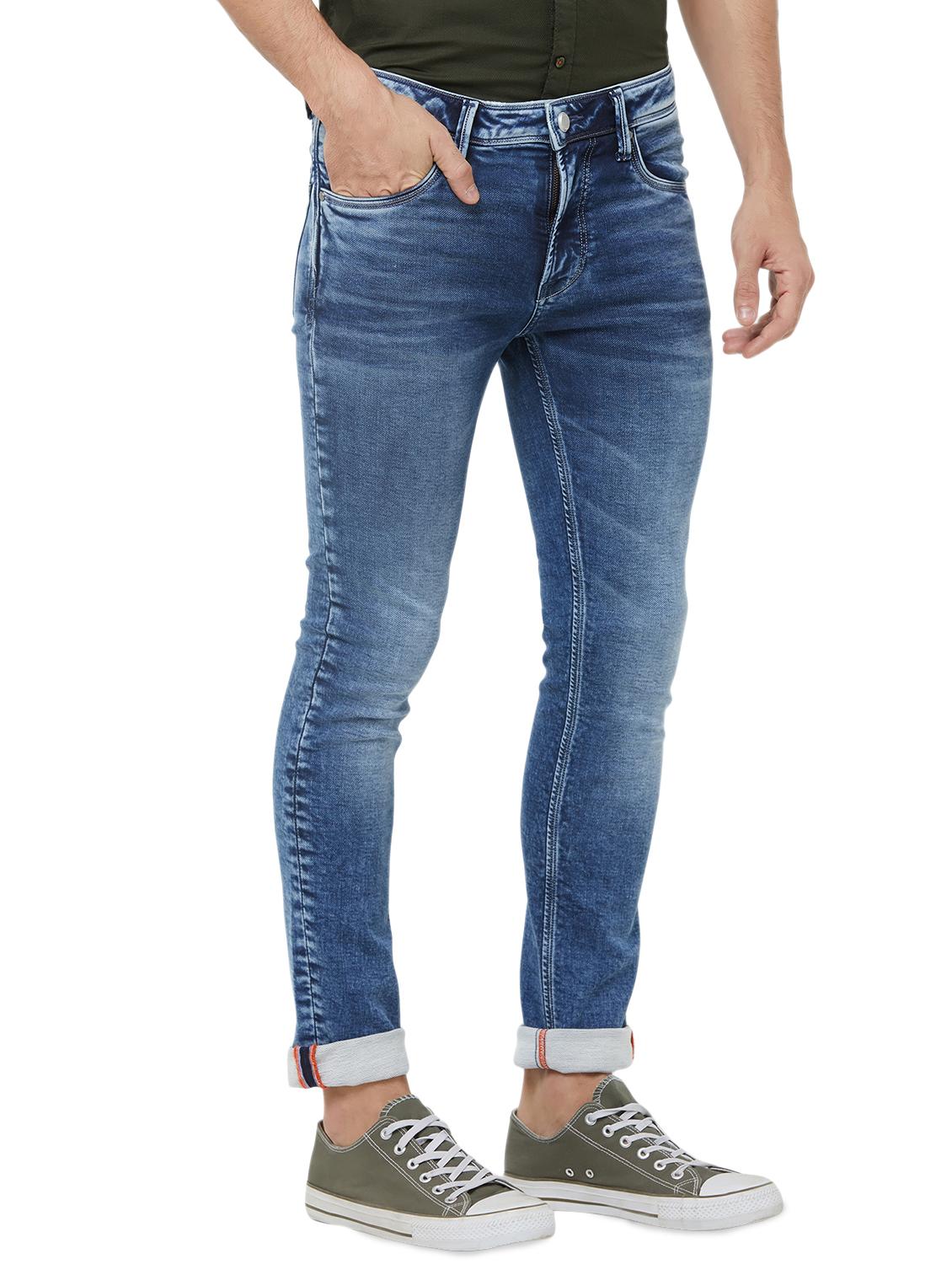 blue light washed denim jeans - 16473193 - Zoom Image - 2