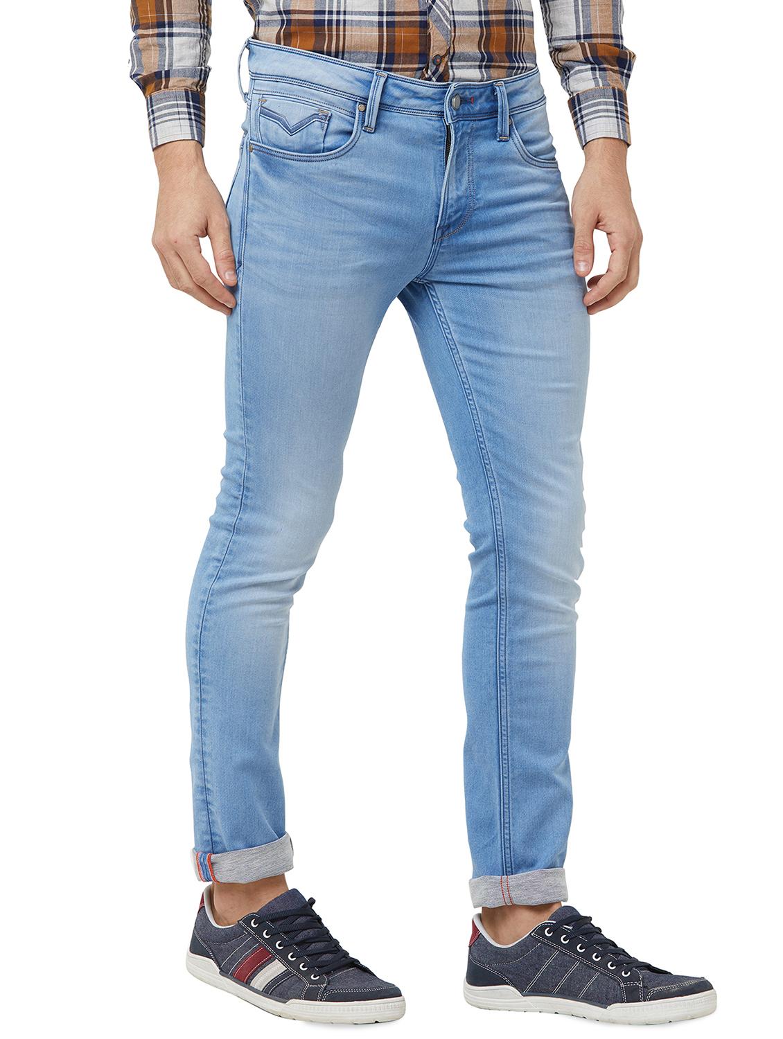 blue light washed denim jeans - 16473204 - Zoom Image - 2