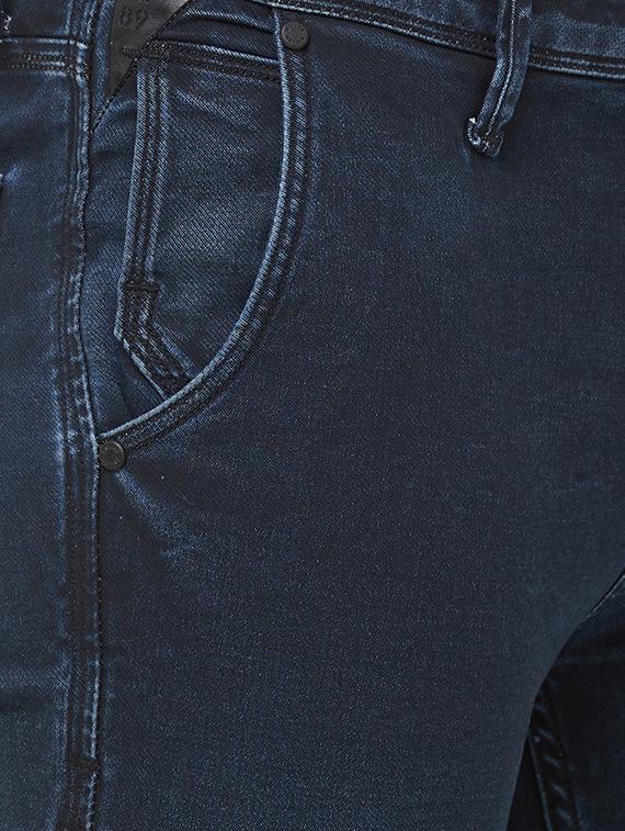 dark blue light washed denim jeans - 16473208 - Zoom Image - 5