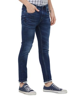 blue light washed denim jeans - 16473213 - Standard Image - 2