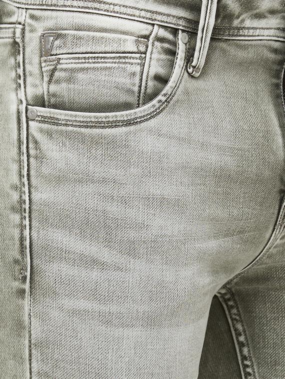 grey heavy washed ripped denim jeans - 16473233 - Zoom Image - 5