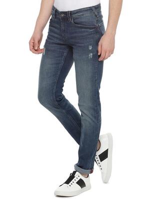 blue light washed jeans - 16473893 - Standard Image - 2