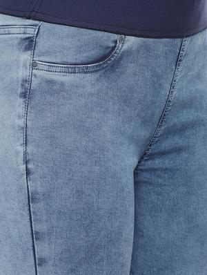 high rise stone washed jeans - 16473931 - Standard Image - 5