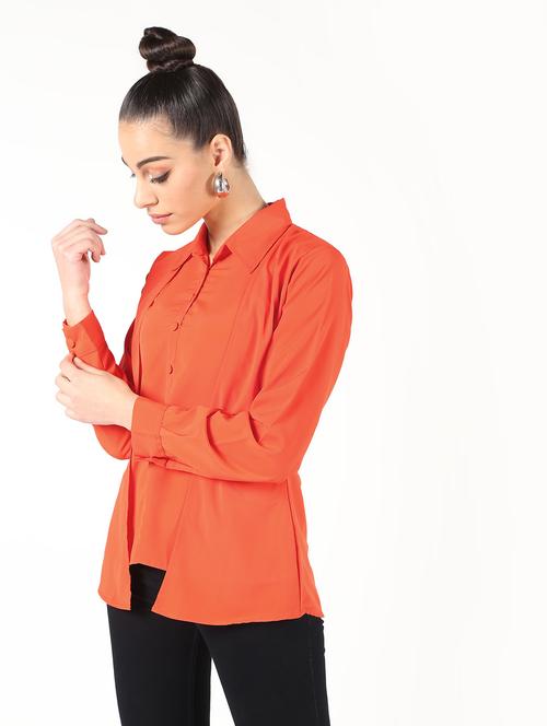 button up layered top - 16474383 - Standard Image - 1