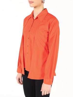 button up layered top - 16474383 - Standard Image - 5