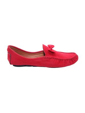 red suede slip on loafers - 16475845 - Standard Image - 2