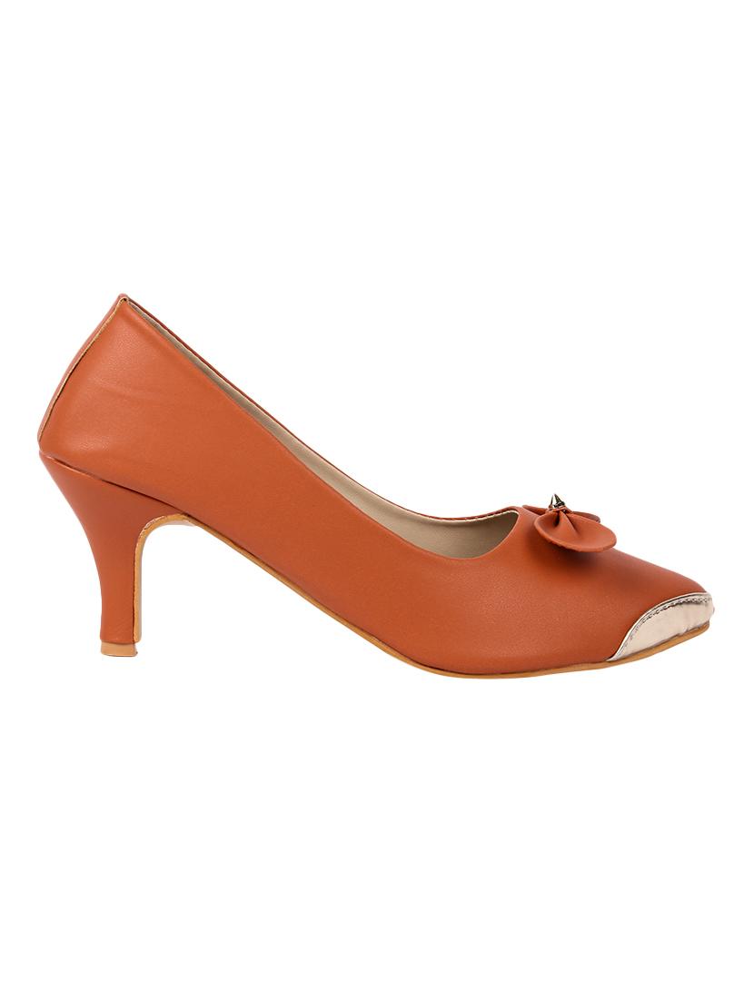 tan slip on pumps - 16476571 - Zoom Image - 2
