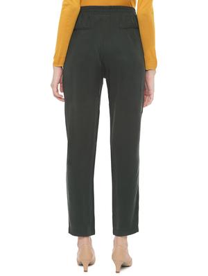 tie knot flat front trousers - 16478742 - Standard Image - 2