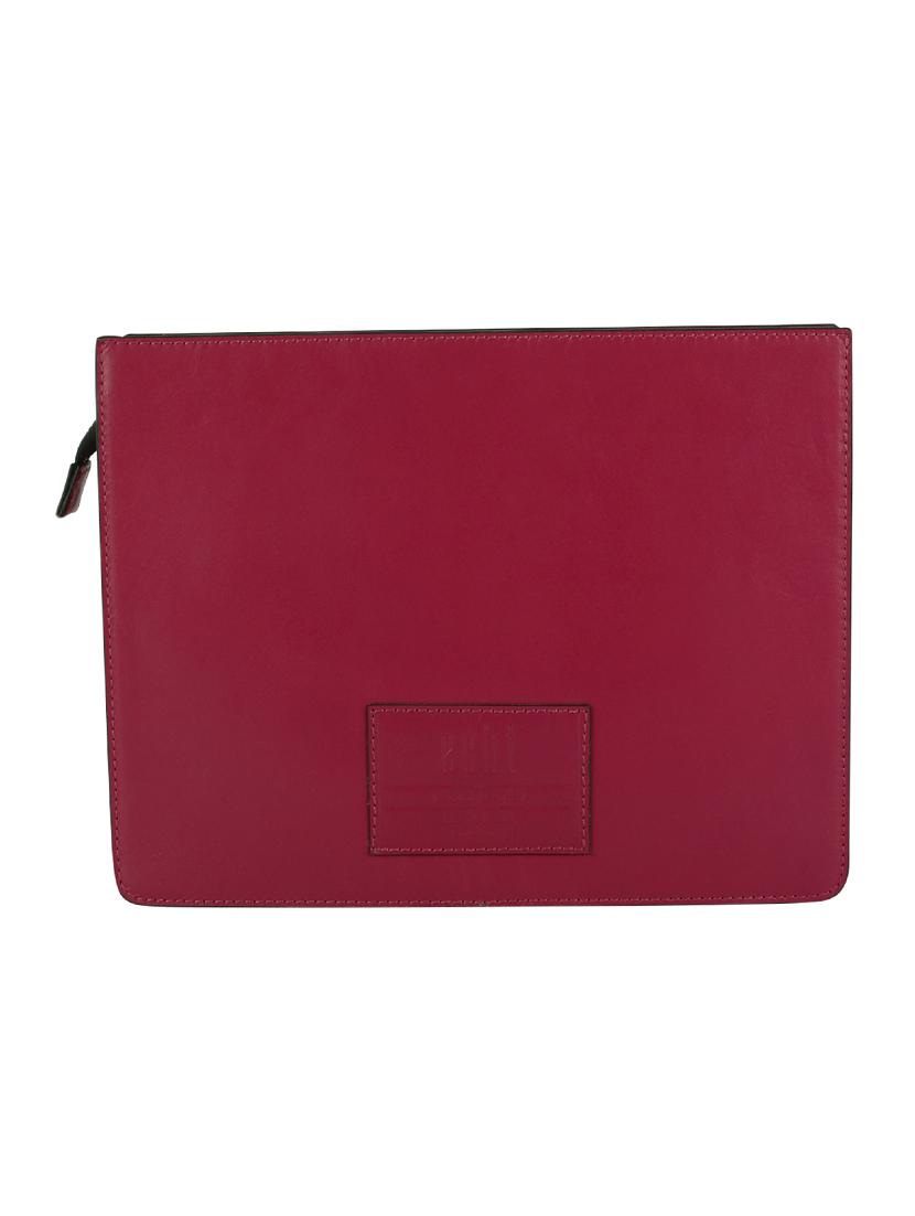 maroon leather structured sling bag - 16480449 - Zoom Image - 2
