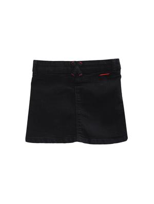 black cotton aline skirt - 16482420 - Standard Image - 2