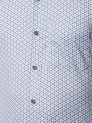 blue cotton formal shirt - 16482944 - Standard Image - 5