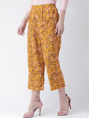 pocket patch floral trouser - 16483215 - Standard Image - 2