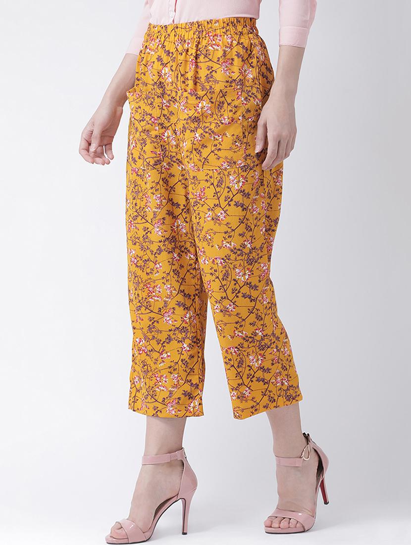 pocket patch floral trouser - 16483215 - Zoom Image - 2