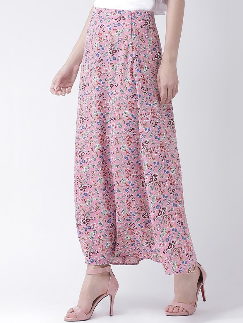 mid rise floral a-line skirt - 16483223 - Zoom Image - 2