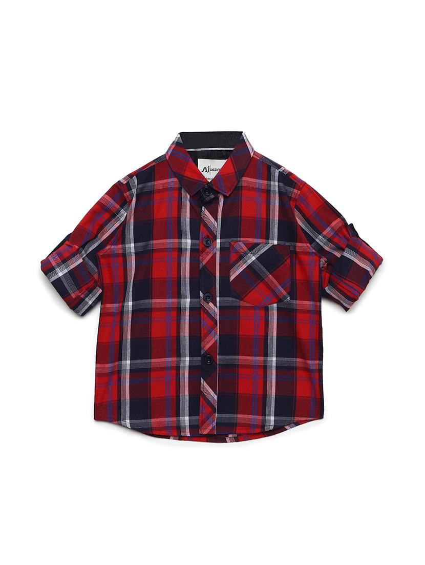 pocket patch checkered shirt - 16483326 - Zoom Image - 2