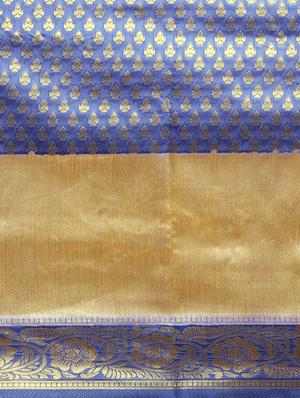 motif printed saree with blouse - 16484538 - Standard Image - 5
