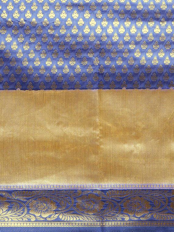 motif printed saree with blouse - 16484538 - Zoom Image - 5