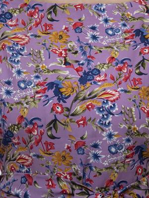 bell sleeved tie knot floral top - 16486061 - Standard Image - 5