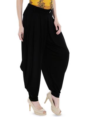 black viscose dhoti salwar salwars - 16489151 - Standard Image - 2