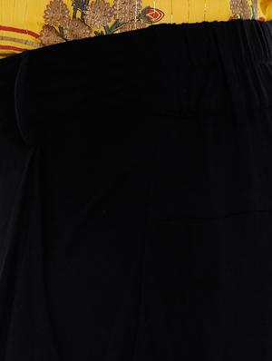 black viscose dhoti salwar salwars - 16489151 - Standard Image - 5