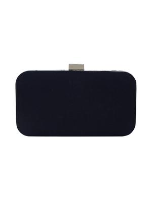 blue cotton box clutch - 16491048 - Standard Image - 2