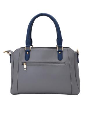 grey leatherette (pu) regular handbag - 16491797 - Standard Image - 2