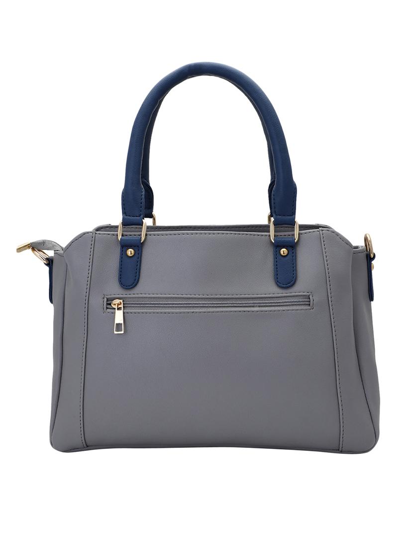 grey leatherette (pu) regular handbag - 16491797 - Zoom Image - 2