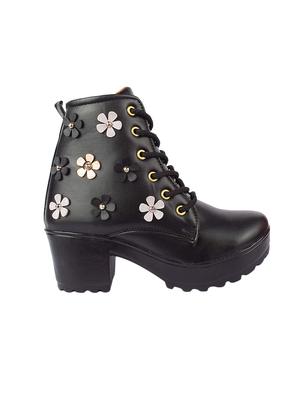 black ankle length boots - 16492870 - Standard Image - 2