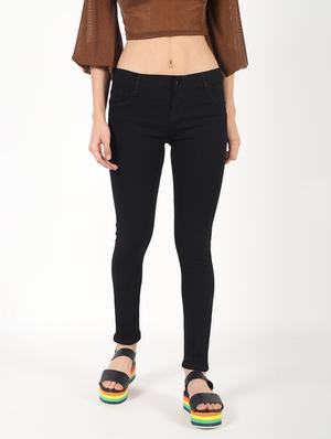 slim fit solid jeans - 16493097 - Standard Image - 2