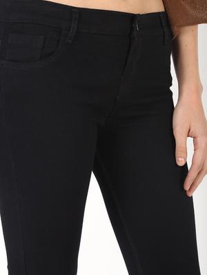 slim fit solid jeans - 16493097 - Standard Image - 5