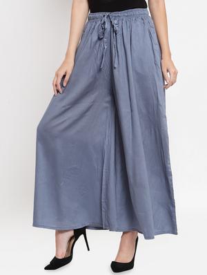 grey rayon sharara - 16493465 - Standard Image - 2