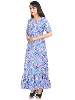 boat neck abstract a-line dress - 16494424 - Standard Image - 2