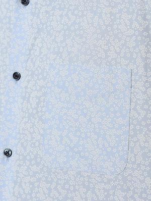 blue printed casual shirt - 16496000 - Standard Image - 5
