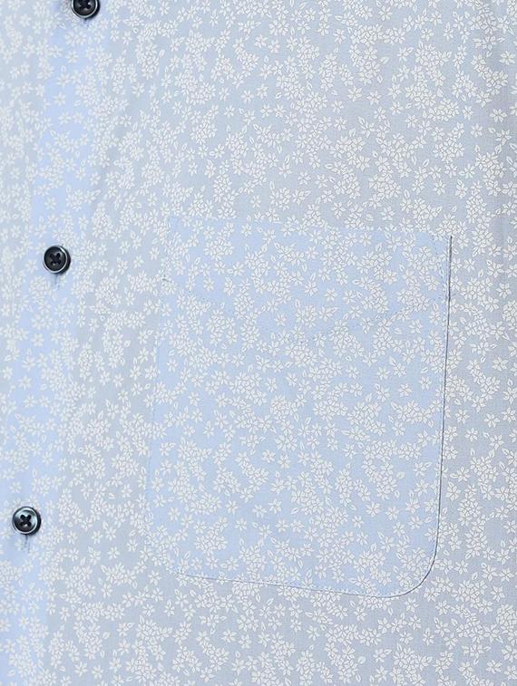 blue printed casual shirt - 16496000 - Zoom Image - 5