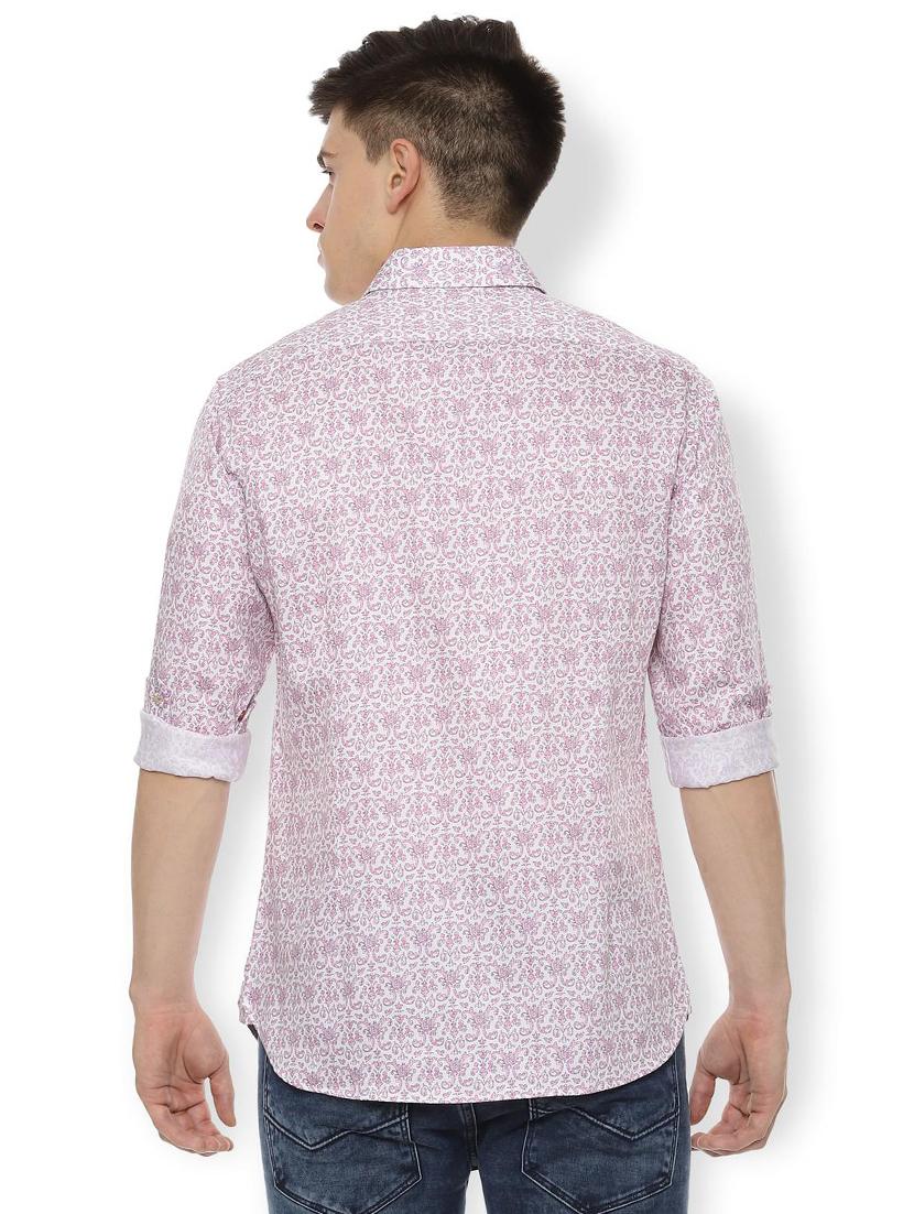 pink printed casual shirt - 16496093 - Zoom Image - 2