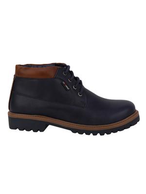 lawman pg3 blue leatherette low ankle boots - 16498639 - Standard Image - 2