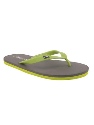 lawman pg3 green rubber toe separator flip flops - 16498664 - Standard Image - 2