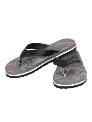 frantofit grey leatherette toe separator flip flops - 16499862 - Standard Image - 2