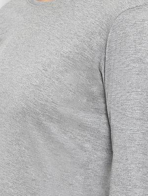 thumb hole sleeved solid tee - 16502703 - Standard Image - 5