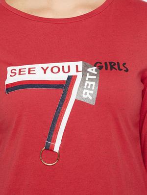 tape detail graphic tee - 16503296 - Standard Image - 5