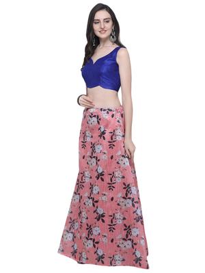 floral flared lehenga - 16503828 - Standard Image - 2